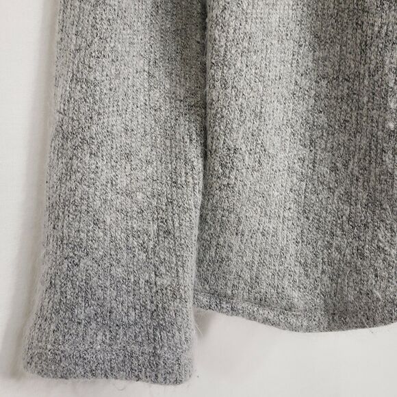 LOFT Outlet Womens Open Front Cardigan Knit Shawl Size Small Gray Sweater - Picture 6 of 8